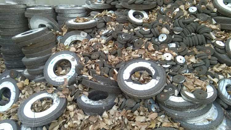 回收废旧树脂砂轮